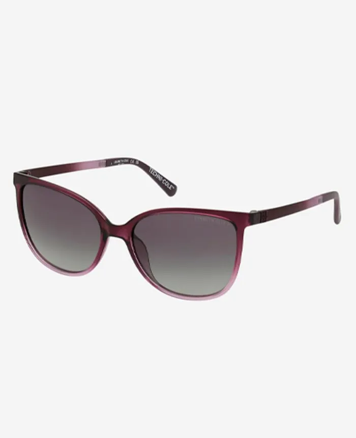 Ultem Square Sunglasses Violet Women Kenneth Cole Sunglasses