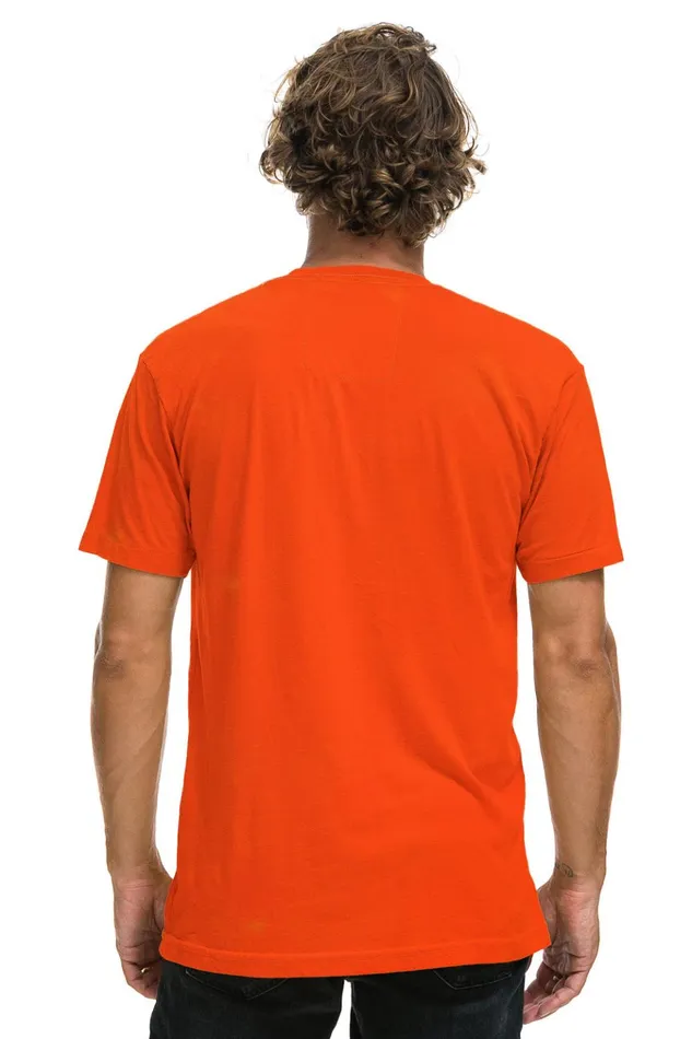 UNIVERSITY OF TEXAS CREW TEE SHIRT 8211 ORANGE Women Aviator Nation Tees