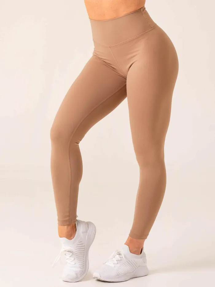 Unstoppable High Waisted Scrunch Leggings 8211 Mocha Women Ryderwear Leggings