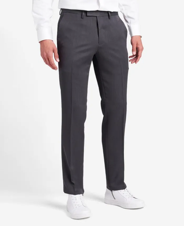 Urban Heather SlimFit Dress Pant Medium Grey Men Kenneth Cole Dress Pants