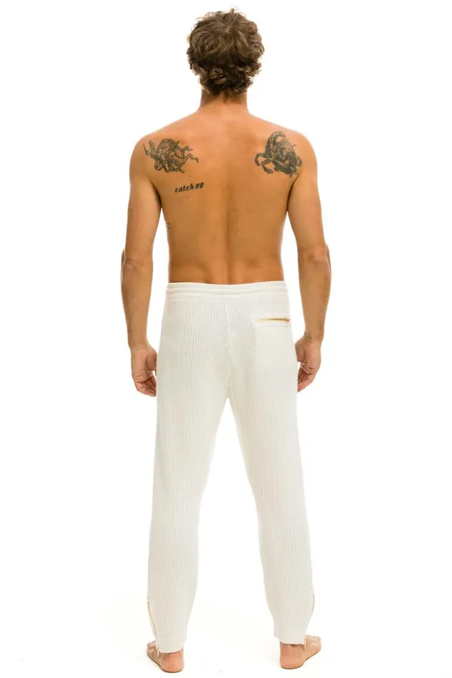 VINTAGE CABIN CASHMERE SWEATER PANT VINTAGE WHITE Men Aviator Nation Sweatpants