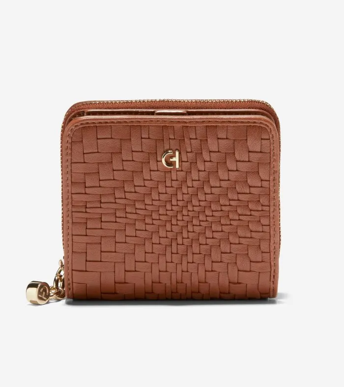 Wallets and Card Cases Women Cole Haan Essential Zip Wallet British Tan