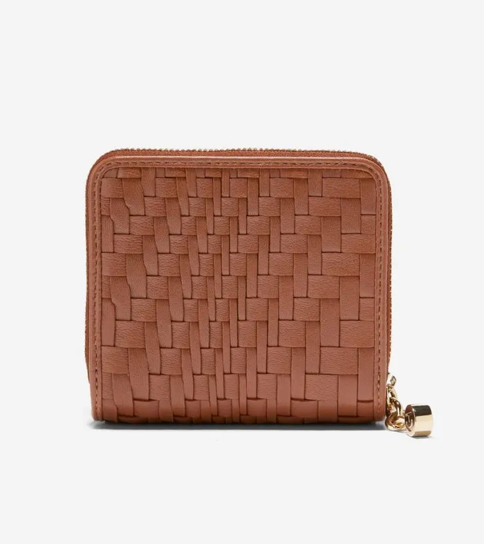 Wallets and Card Cases Women Cole Haan Essential Zip Wallet British Tan