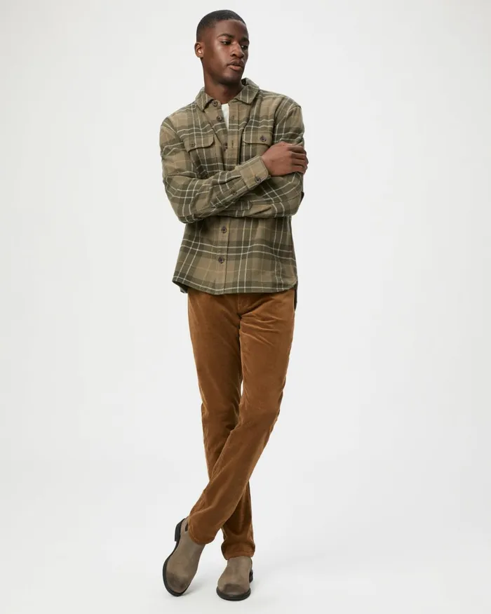 Wilbur Overshirt 8211 Dusty Pine Men PAIGE Shirts Wilbur Overshirt 8211 Dusty Pine Men PAIGE Shirts