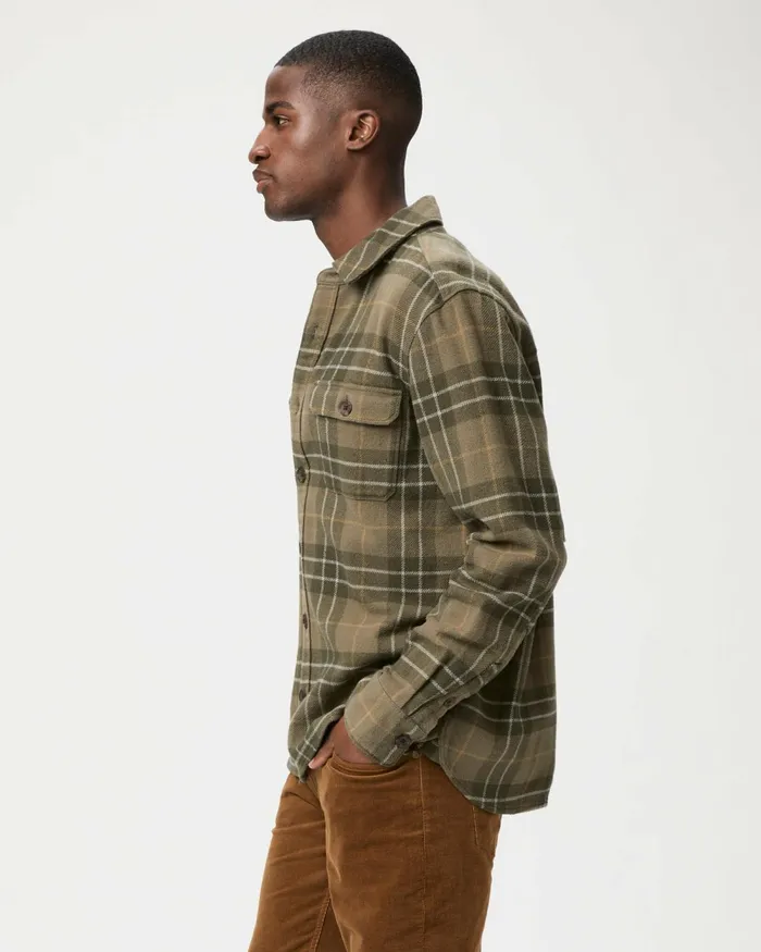 Wilbur Overshirt 8211 Dusty Pine Men PAIGE Shirts Wilbur Overshirt 8211 Dusty Pine Men PAIGE Shirts