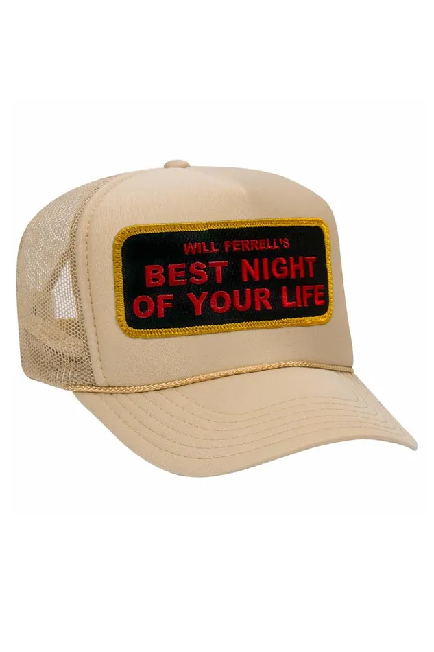 WILL FERRELL 2023 VINTAGE LOW RISE TRUCKER HAT WomenMen Aviator Nation Trucker Hats