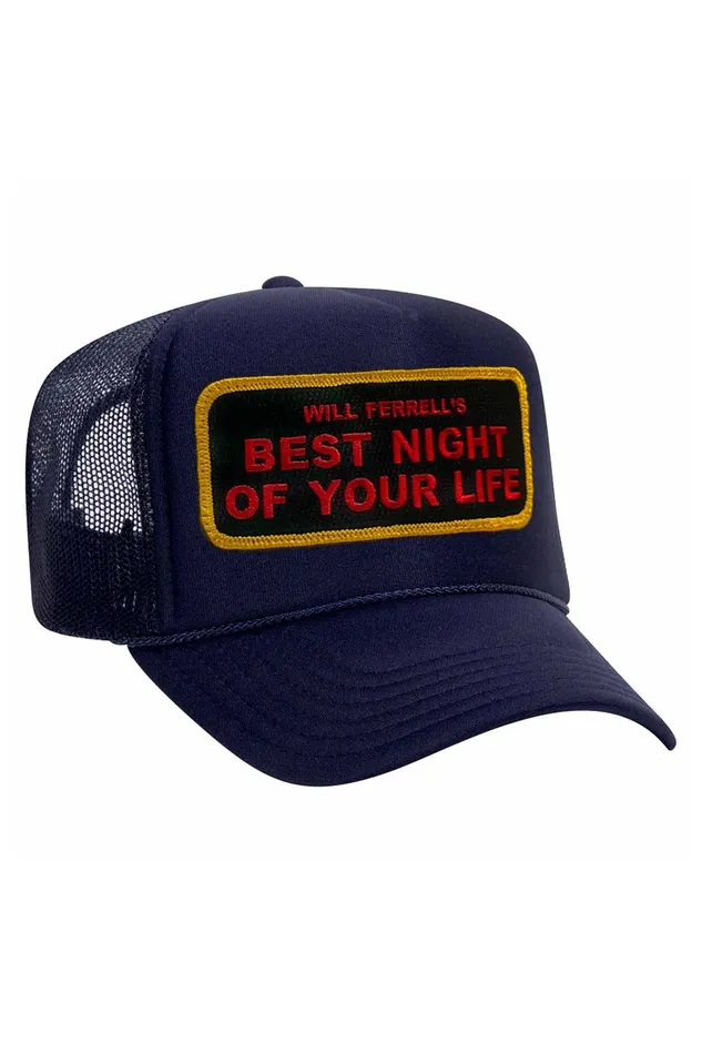 WILL FERRELL 2023 VINTAGE LOW RISE TRUCKER HAT WomenMen Aviator Nation Trucker Hats