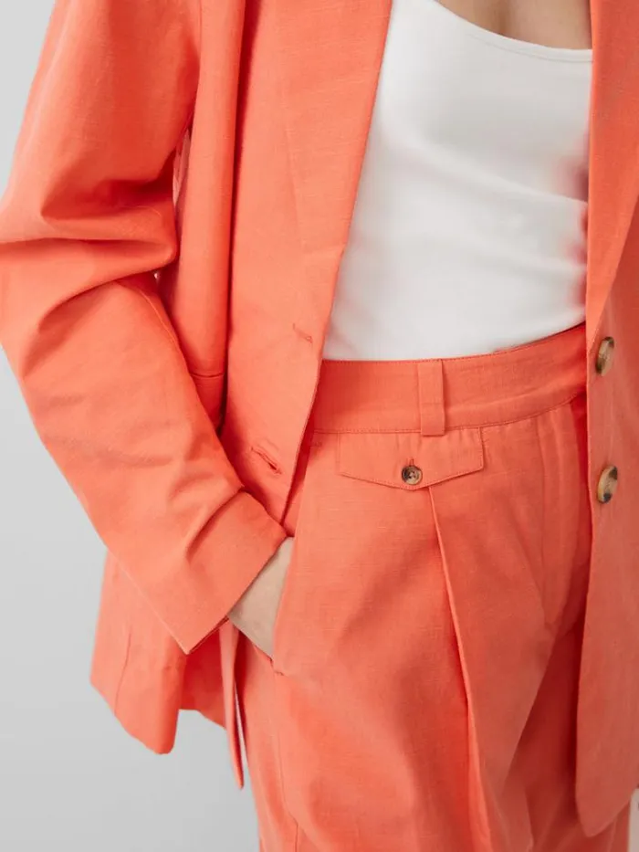 Woman French Connection Coats and Jackets Alania Blazer Coral