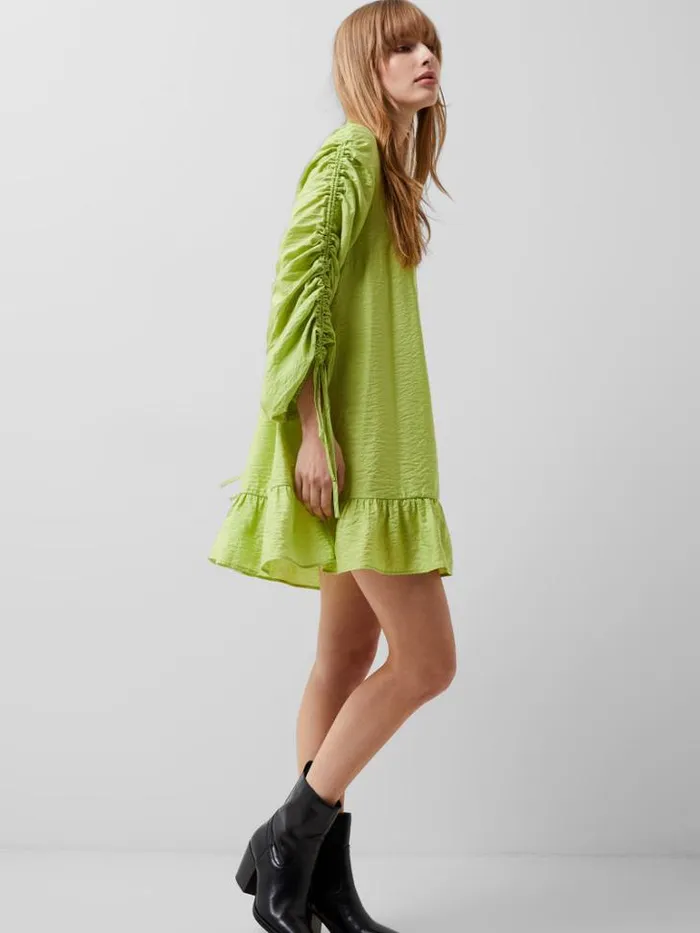 Woman French Connection Dresses Faron Drape Dress Wasabi