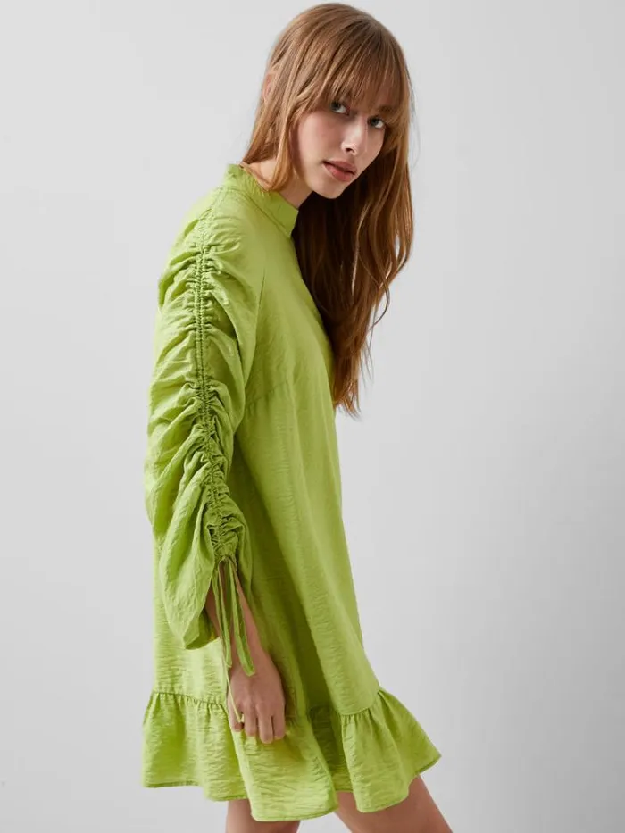 Woman French Connection Dresses Faron Drape Dress Wasabi