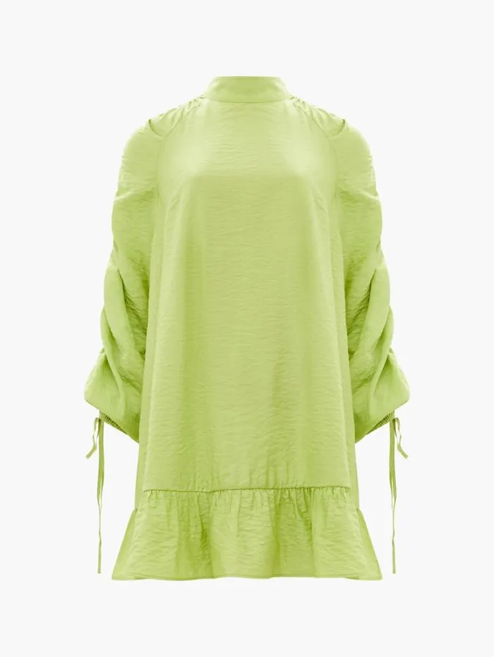 Woman French Connection Dresses Faron Drape Dress Wasabi