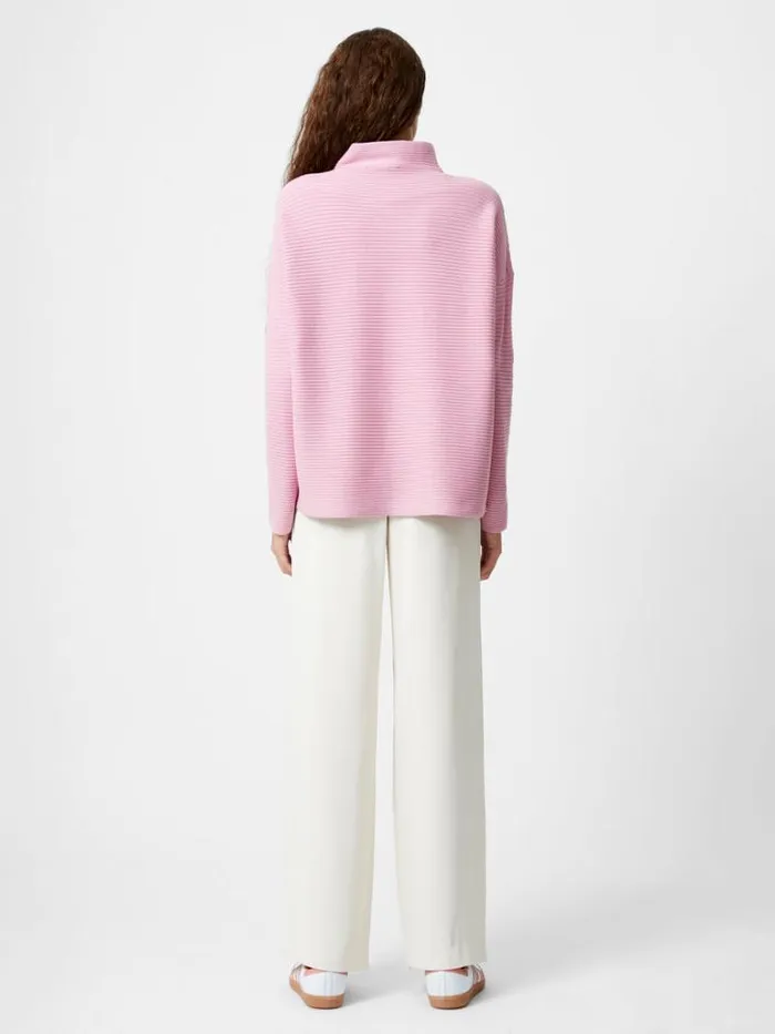 Woman French Connection Jumpers and Cardigans Babysoft Rib Mock Neck Jumper Foxglove