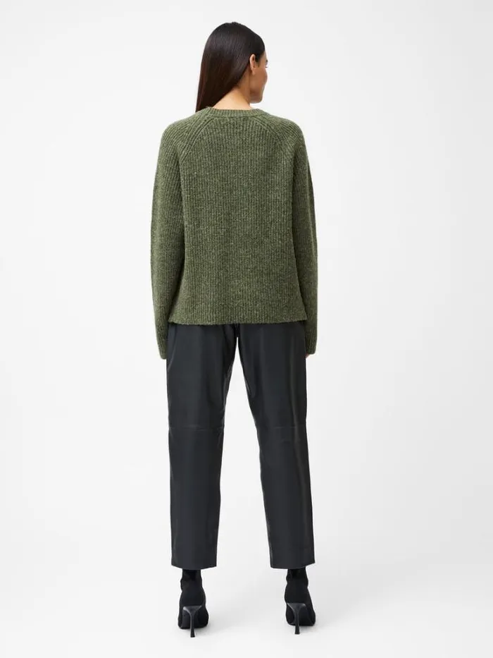 Woman French Connection Jumpers and Cardigans Raglan Sleeve Jumper Dk Khaki