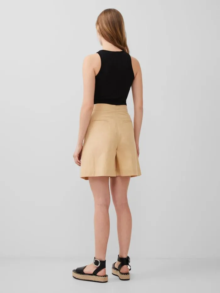 Woman French Connection Skirts and Shorts Alania City Shorts Biscotti