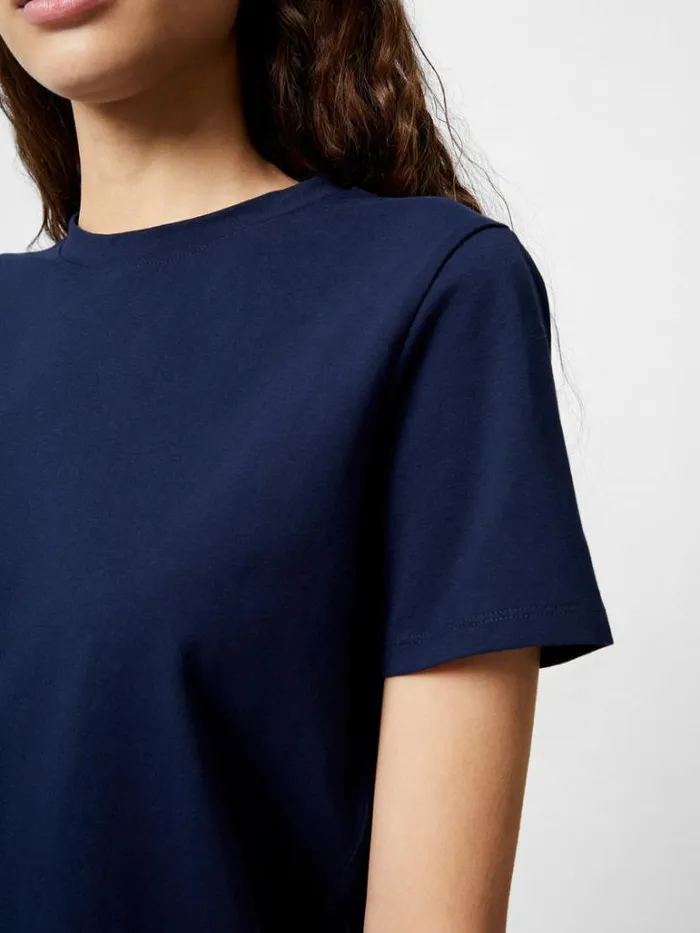 Woman French Connection Tops Premium Crew Neck TShirt Midnight