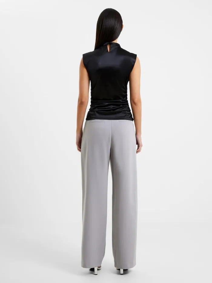 Woman French Connection Tops Rosita Shine Top Blackout