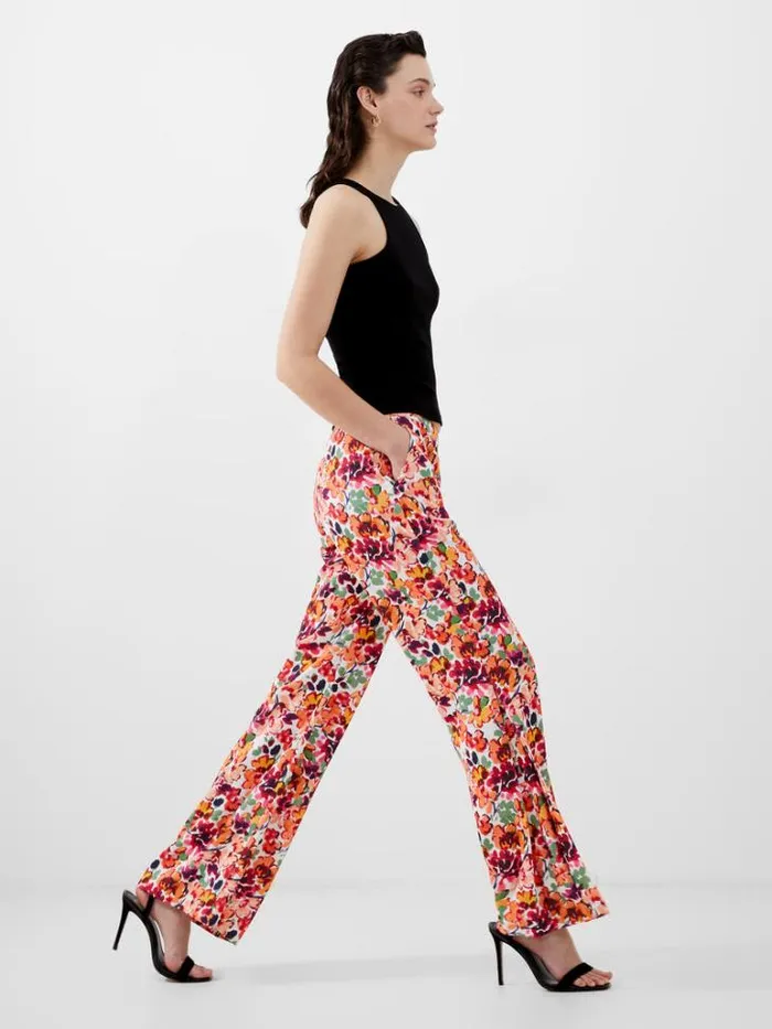 Woman French Connection Trousers Brenna Harrie Trousers Melon