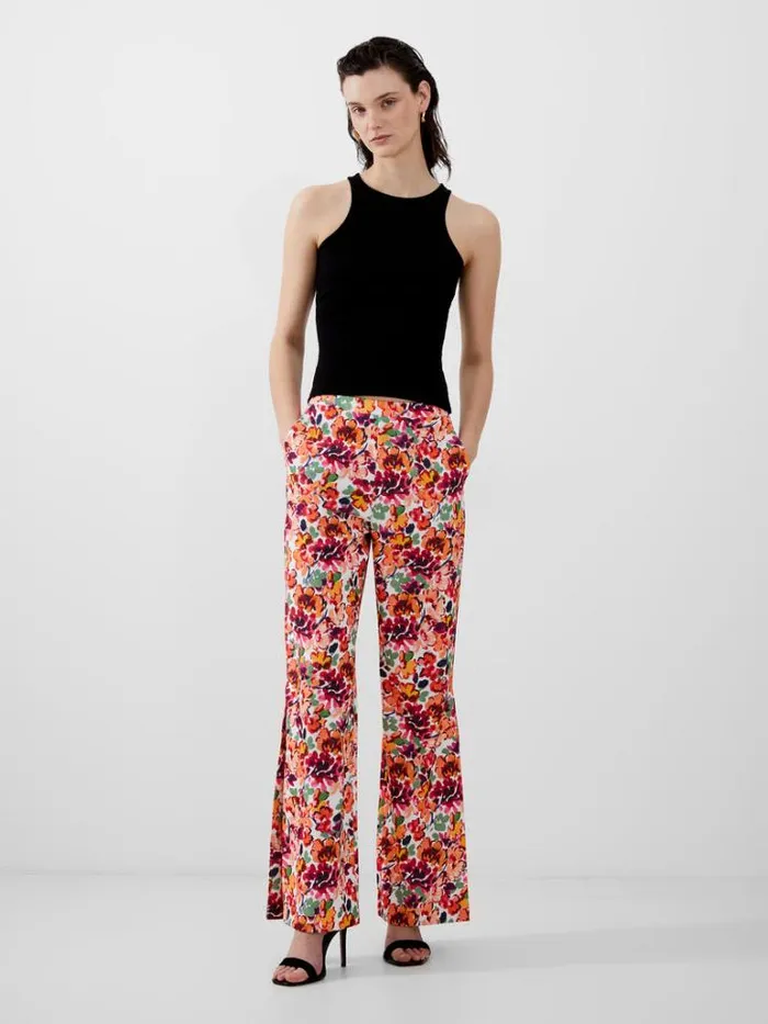 Woman French Connection Trousers Brenna Harrie Trousers Melon