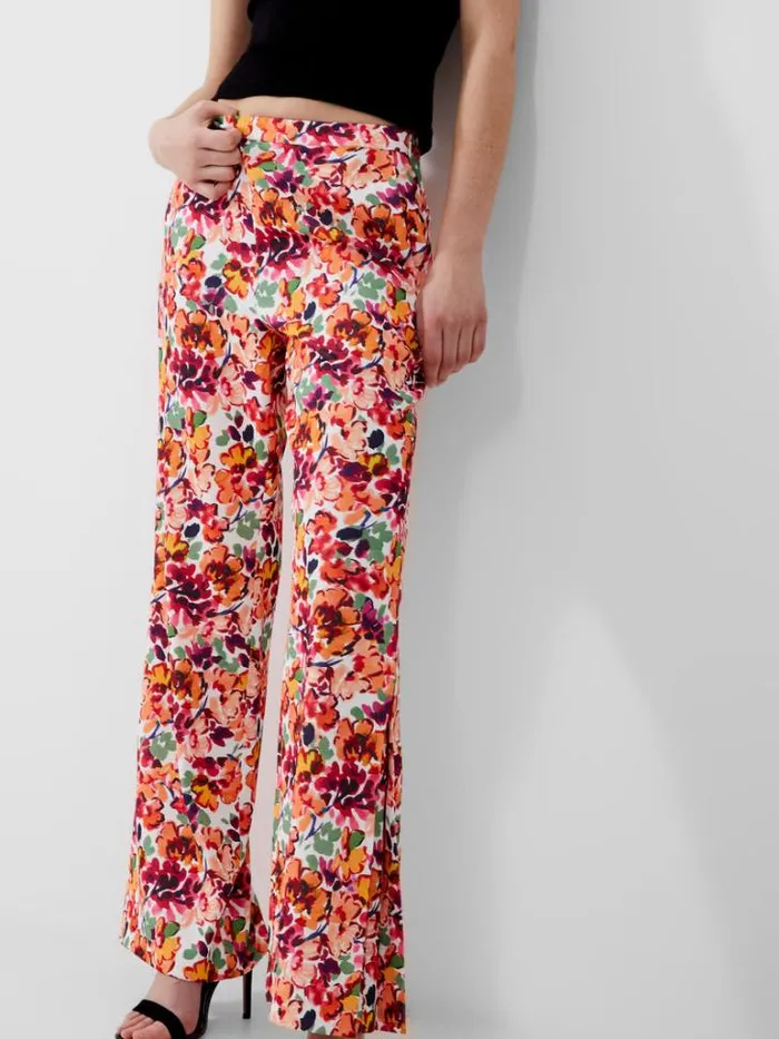 Woman French Connection Trousers Brenna Harrie Trousers Melon