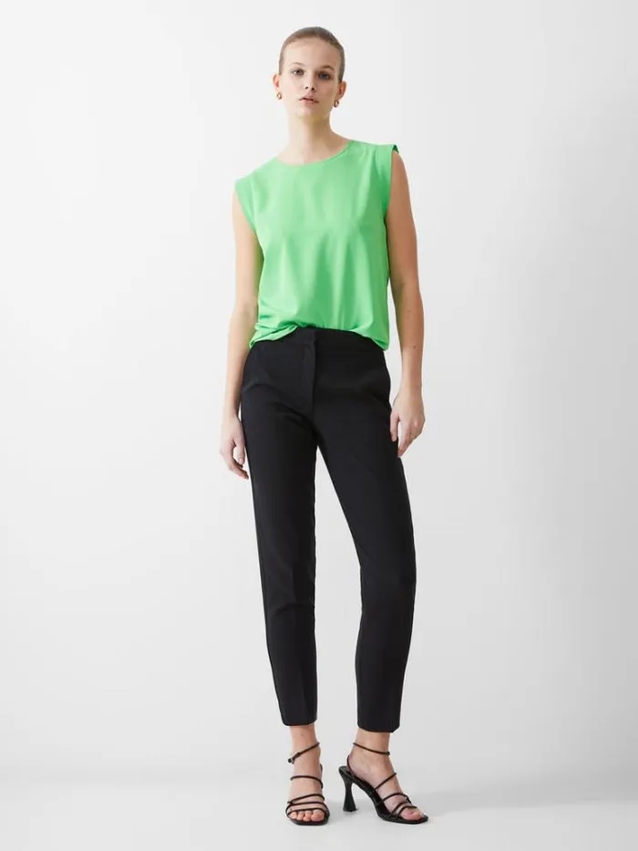 Woman French Connection Trousers Whisper Ruth Tailored Trousers Black