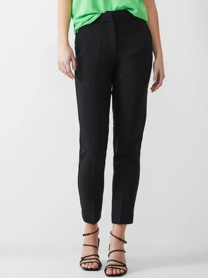 Woman French Connection Trousers Whisper Ruth Tailored Trousers Black