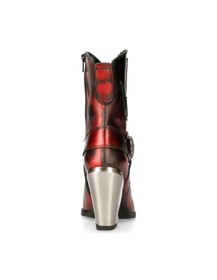 Women Ankle Boot Bull M7919bC9 New Rock Heels