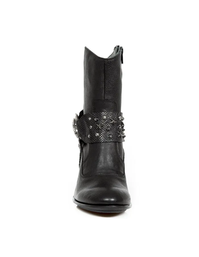 Women Ankle Boot Bull M7988C19 New Rock Heels