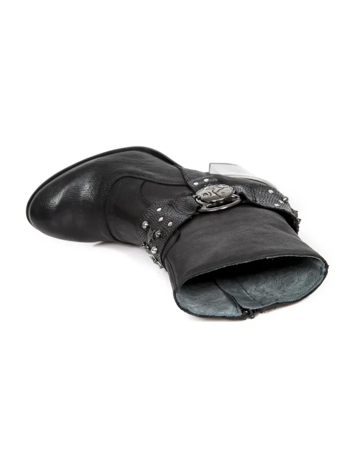 Women Ankle Boot Bull M7988C19 New Rock Heels