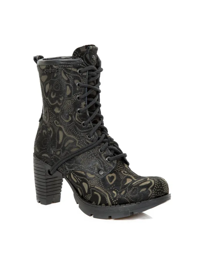 Women Ankle Boot Trail MTr001C81 New Rock Military