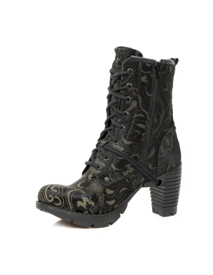Women Ankle Boot Trail MTr001C81 New Rock Military