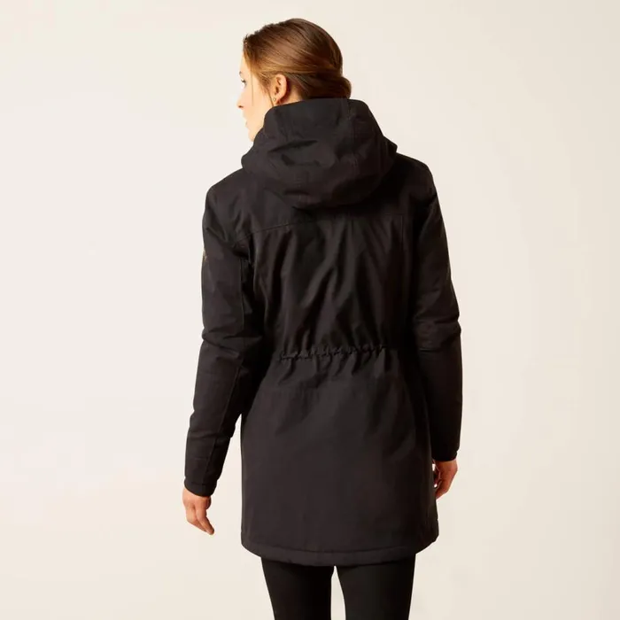 Women Argentium Parka Black Ariat Jackets and Vests Women Argentium Parka Black Ariat Jackets and Vests