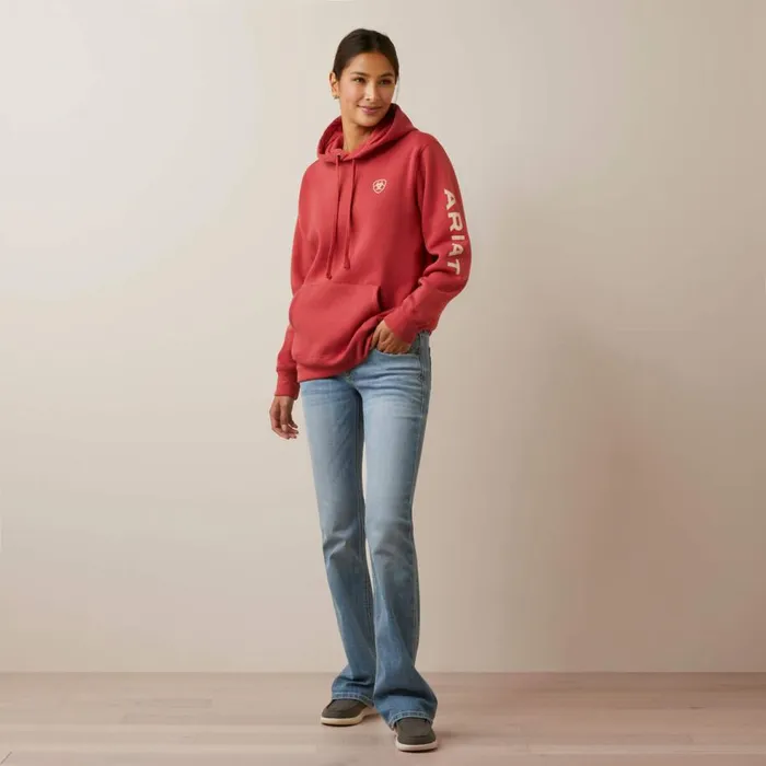 Women Ariat Logo Hoodie Cardinal Ariat Sweatshirts and Hoodies Women Ariat Logo Hoodie Cardinal Ariat Sweatshirts and Hoodies