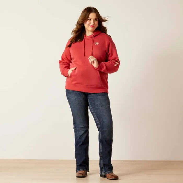 Women Ariat Logo Hoodie Cardinal Ariat Sweatshirts and Hoodies Women Ariat Logo Hoodie Cardinal Ariat Sweatshirts and Hoodies