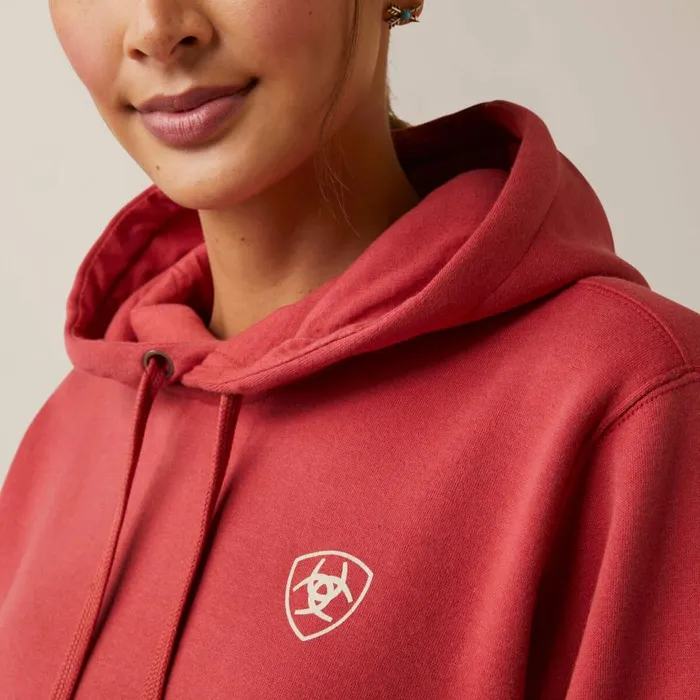 Women Ariat Logo Hoodie Cardinal Ariat Sweatshirts and Hoodies Women Ariat Logo Hoodie Cardinal Ariat Sweatshirts and Hoodies