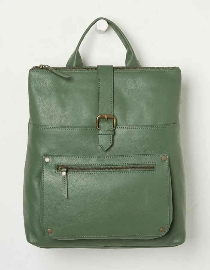 Women Bags and Purses FatFace Ava Backpack Green