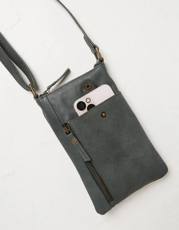 Women Bags and Purses FatFace Essie Phone Bag Black