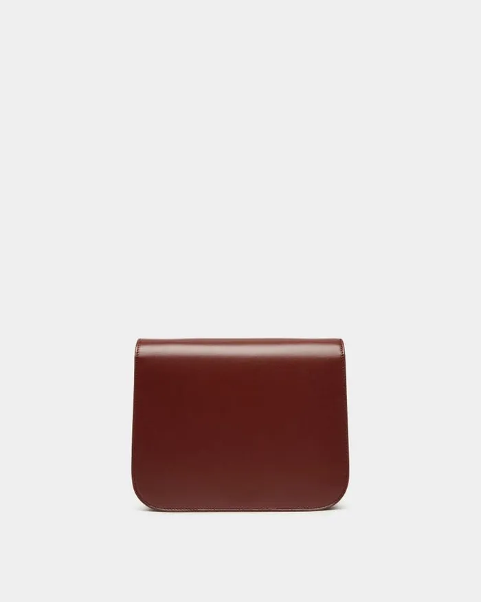 Women Bally Crossbody Bags Ollam Crossbody Bag In Brown Leather Brown Women Bally Crossbody Bags Ollam Crossbody Bag In Brown Leather Brown
