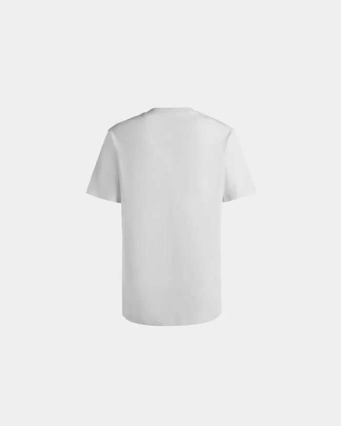 Women Bally Shirts and TShirts TShirt With Bally Crest Logo In White Cotton White Women Bally Shirts and TShirts TShirt With Bally Crest Logo In White Cotton White