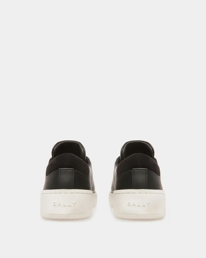 Women Bally Sneakers Raise Sneakers In Black And White Leather Black Women Bally Sneakers Raise Sneakers In Black And White Leather Black
