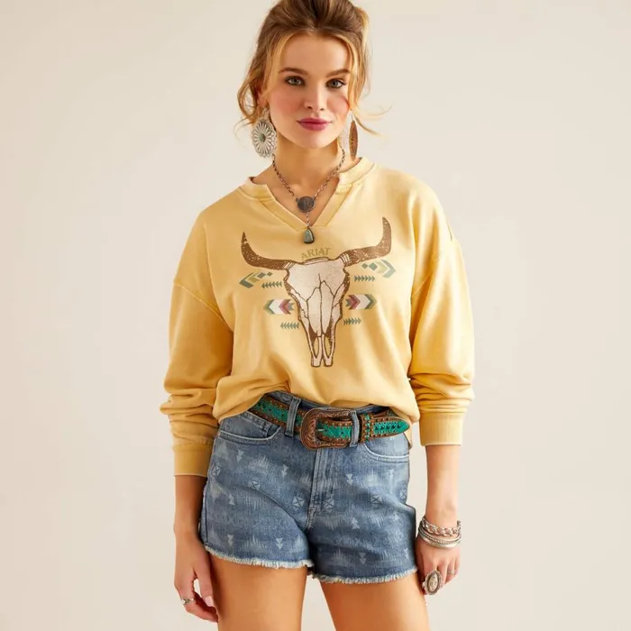 Women Bandana Sweatshirt Jojoba Ariat Sweatshirts and Hoodies