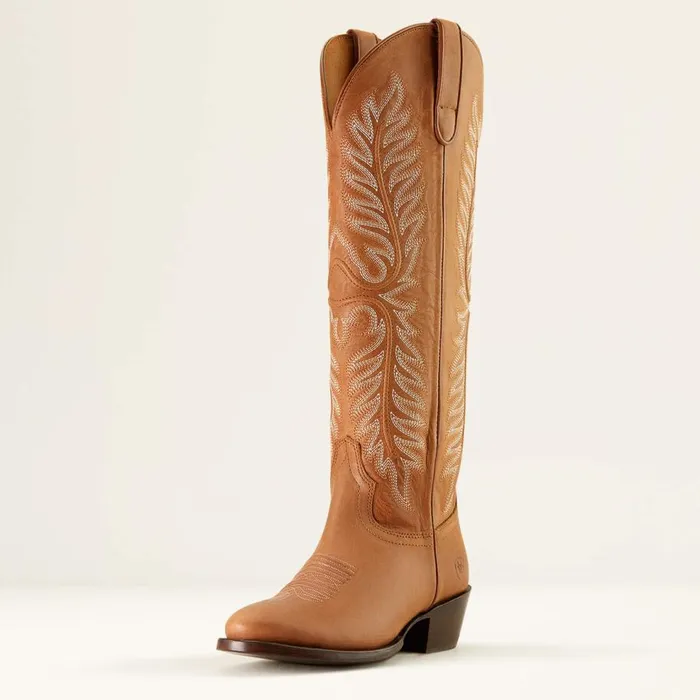 Women Belle Stretchfit Western Boot Light Acorn Ariat Western Boots