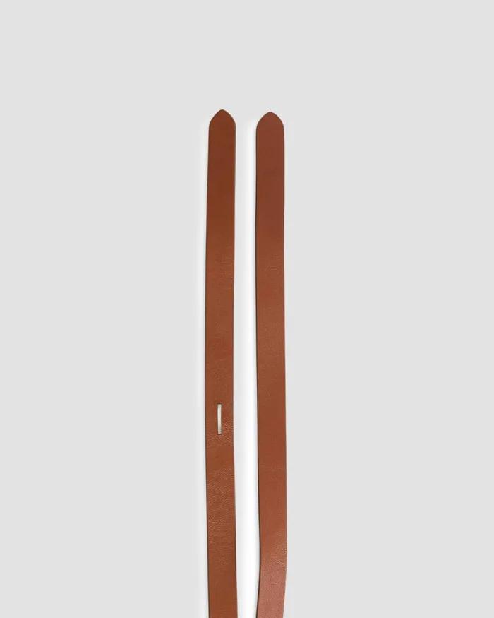 Women Belts Sportscraft Lara Wrap Leather Belt Tan