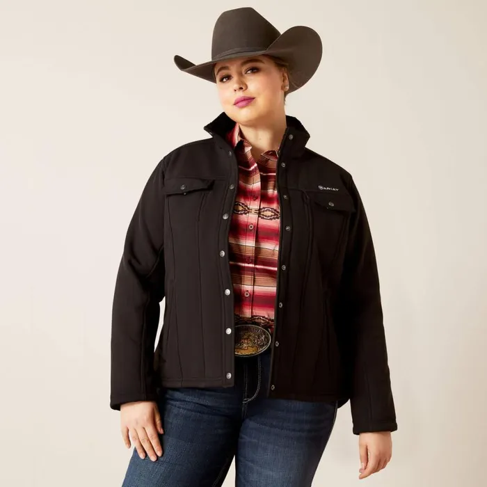 Women Berber Back Softshell Jacket Black Ariat Jackets and Vests Women Berber Back Softshell Jacket Black Ariat Jackets and Vests