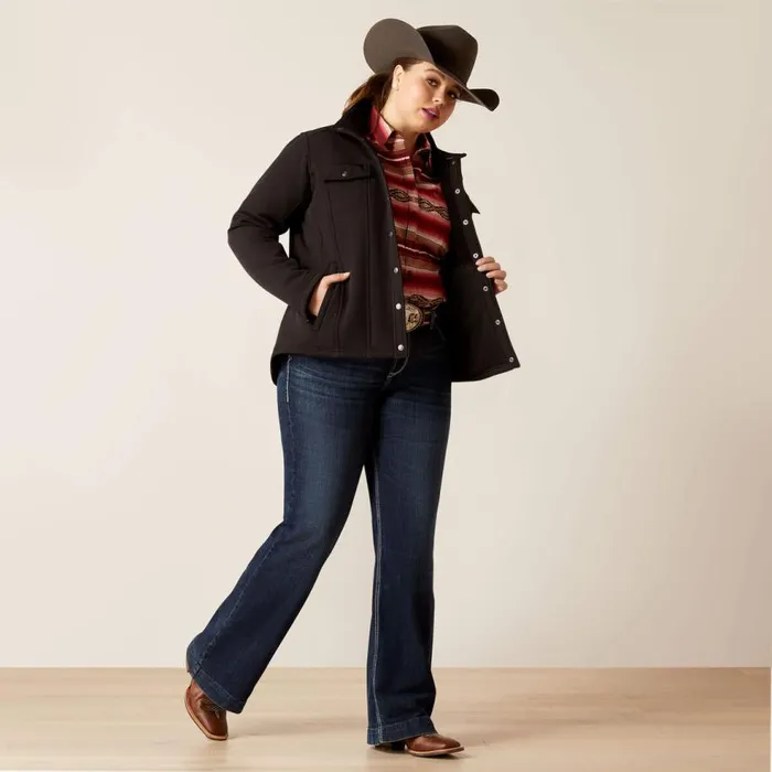 Women Berber Back Softshell Jacket Black Ariat Jackets and Vests Women Berber Back Softshell Jacket Black Ariat Jackets and Vests
