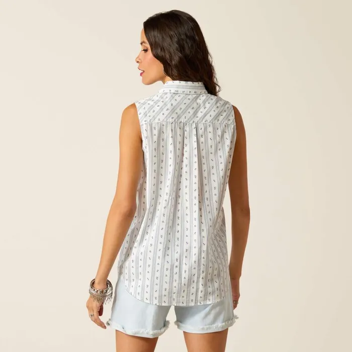 Women Billie Jean Shirt Mama039s Floral Stripe Ariat TShirts and Tops Women Billie Jean Shirt Mama039s Floral Stripe Ariat TShirts and Tops