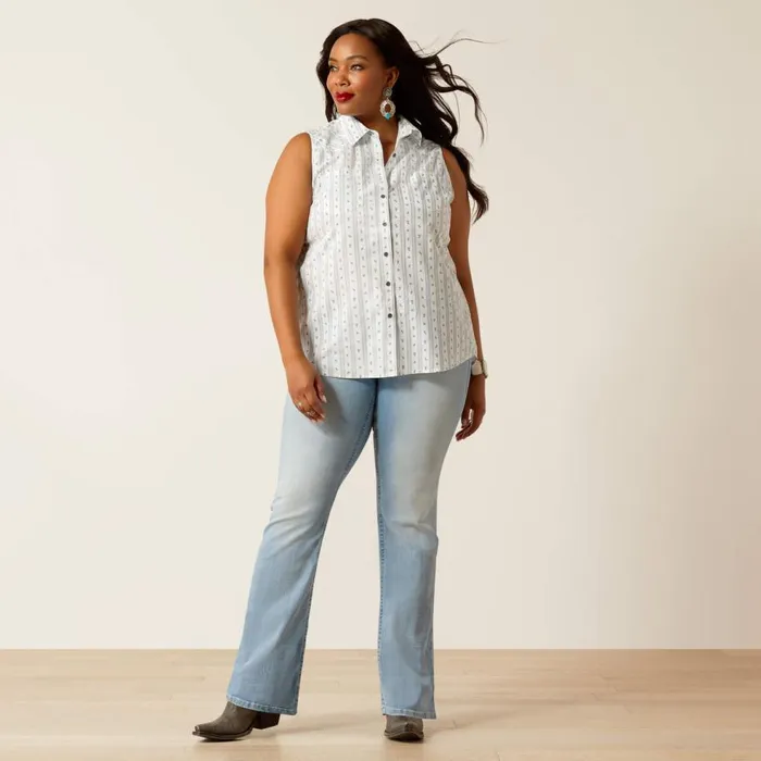 Women Billie Jean Shirt Mama039s Floral Stripe Ariat TShirts and Tops Women Billie Jean Shirt Mama039s Floral Stripe Ariat TShirts and Tops