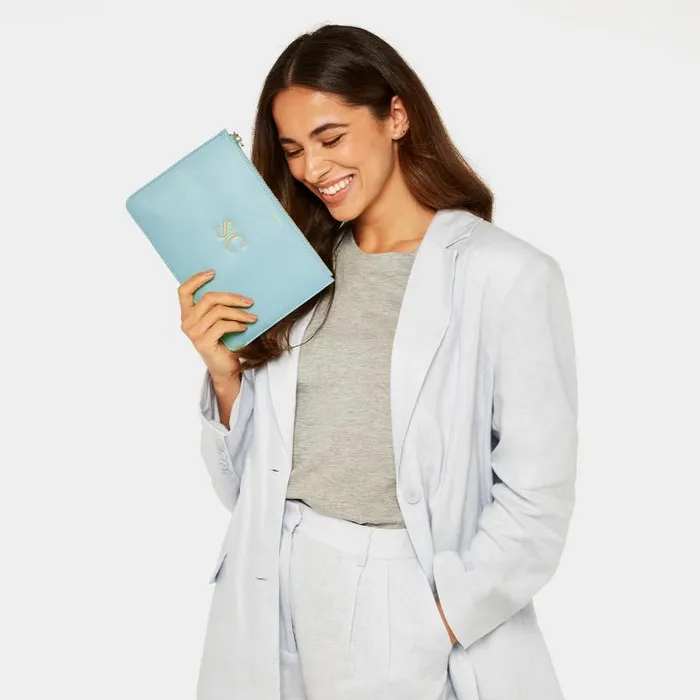 Women Birthstone Perfect Pouch 039December039 Katie Loxton Clutch Bags and Pouches