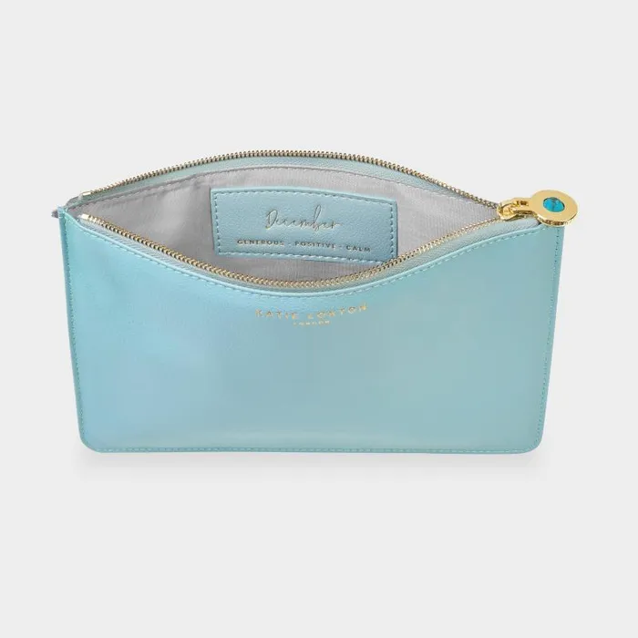 Women Birthstone Perfect Pouch 039December039 Katie Loxton Clutch Bags and Pouches