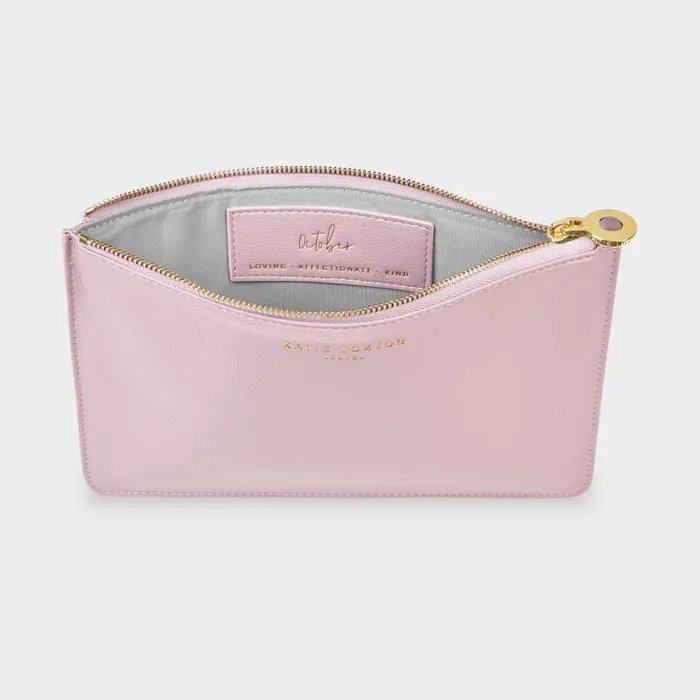 Women Birthstone Perfect Pouch 039October039 Katie Loxton Clutch Bags and Pouches