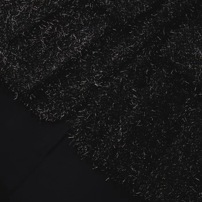Women Black Tinsel Boucle Jumpsuit Self Portrait Jumpsuits